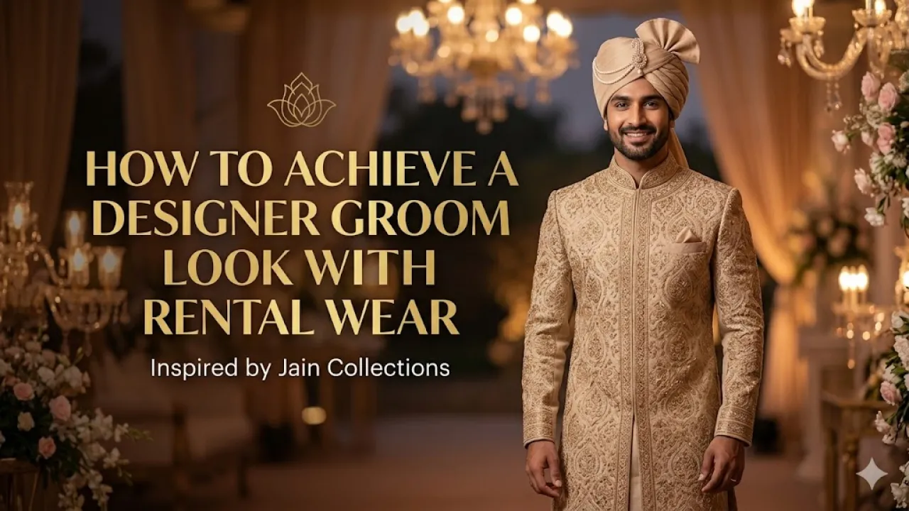 HOW TO ACHIEVE A DESIGNER GROOM LOOK WITH RENTAL WEAR