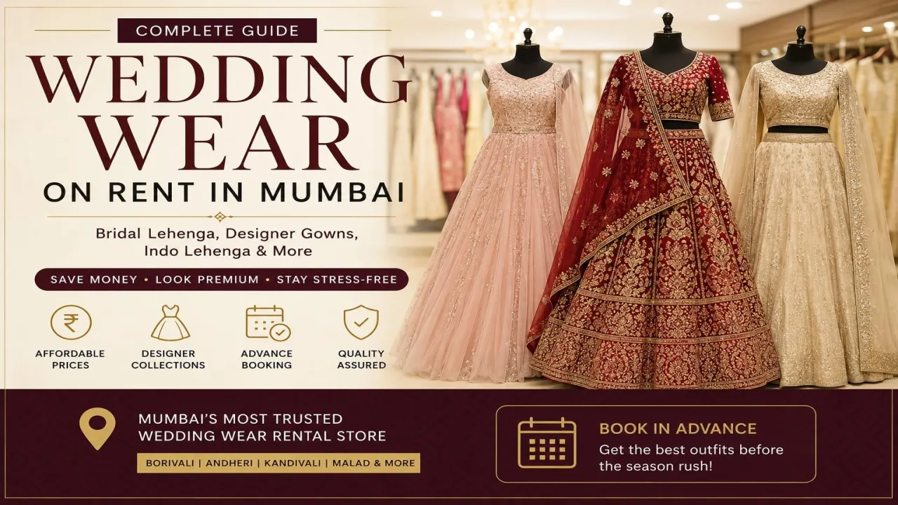 WHERE TO RENT BRIDAL LEHENGAS & WEDDING GOWNS IN MUMBAI