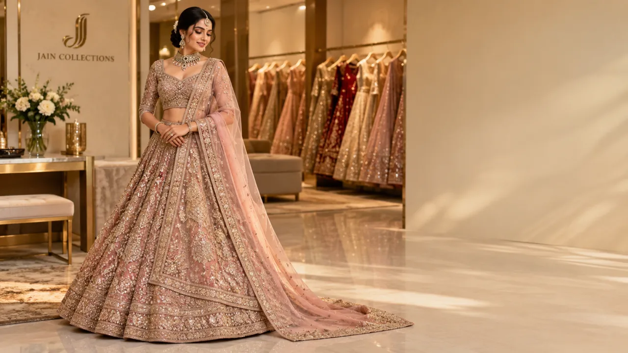 PREMIUM BRIDAL LEHENGA ON RENT IN MUMBAI FOR EVERY WEDDING BUDGET