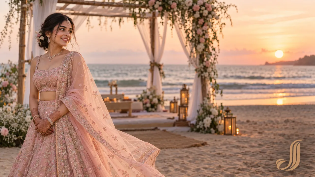 BEST BRIDAL LEHENGA RENTAL OPTIONS FOR DESTINATION WEDDINGS