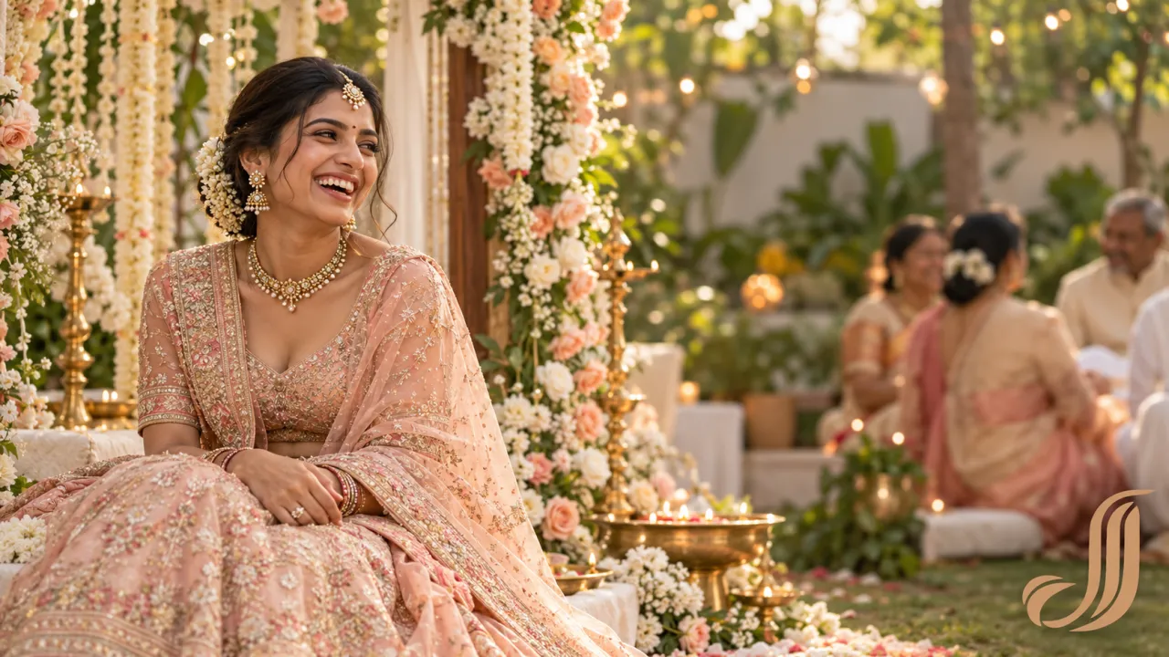 ELEGANT BRIDAL LEHENGAS ON RENT FOR INTIMATE WEDDINGS