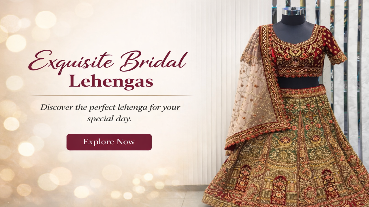 HOW TO CHOOSE THE PERFECT BRIDAL LEHENGA FOR YOUR WEDDING