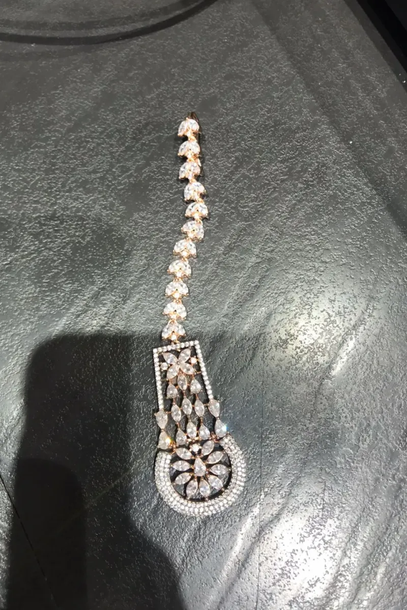 ROSE GOLD MANG TIKKA