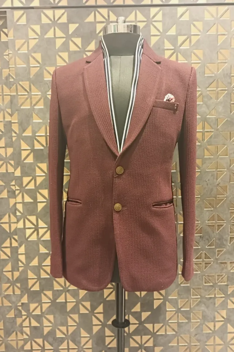 BROWN BLAZER