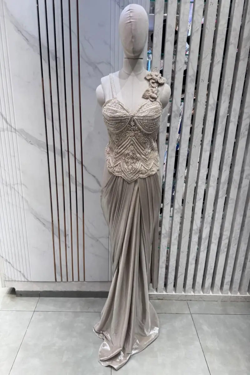 CHAMPAGNE SAREE