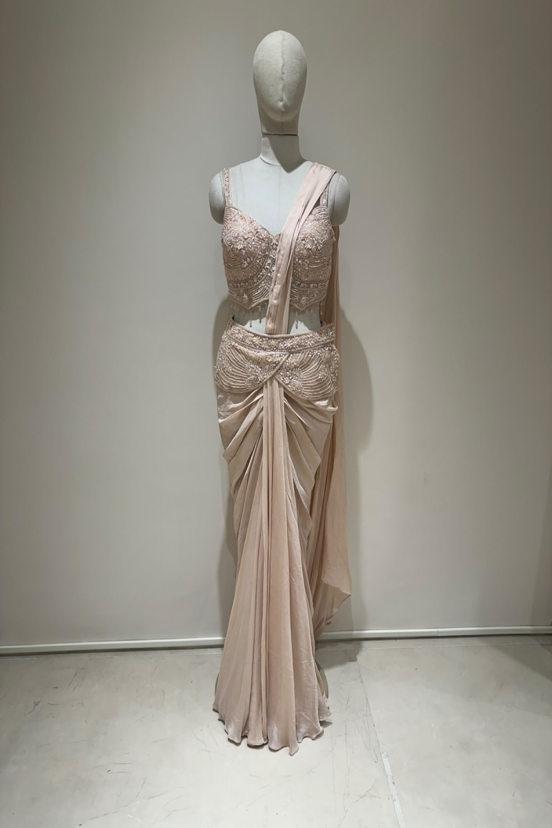 BLUSH SAREE - View 2
