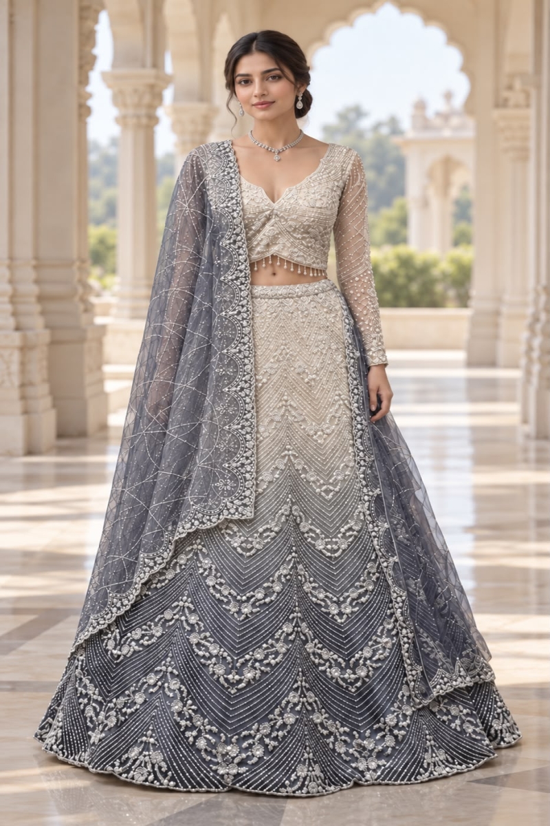 GREY LEHENGA - View 3