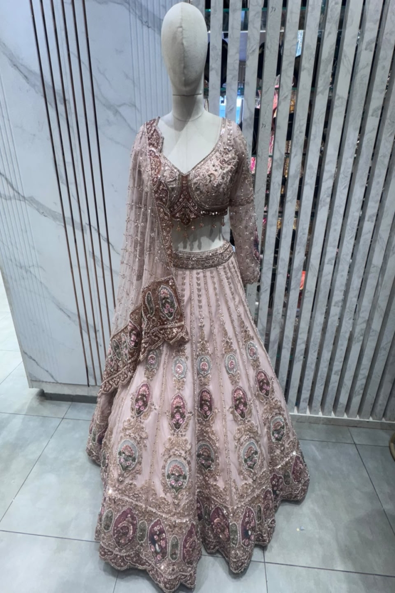 BLUSH LEHENGA - View 2