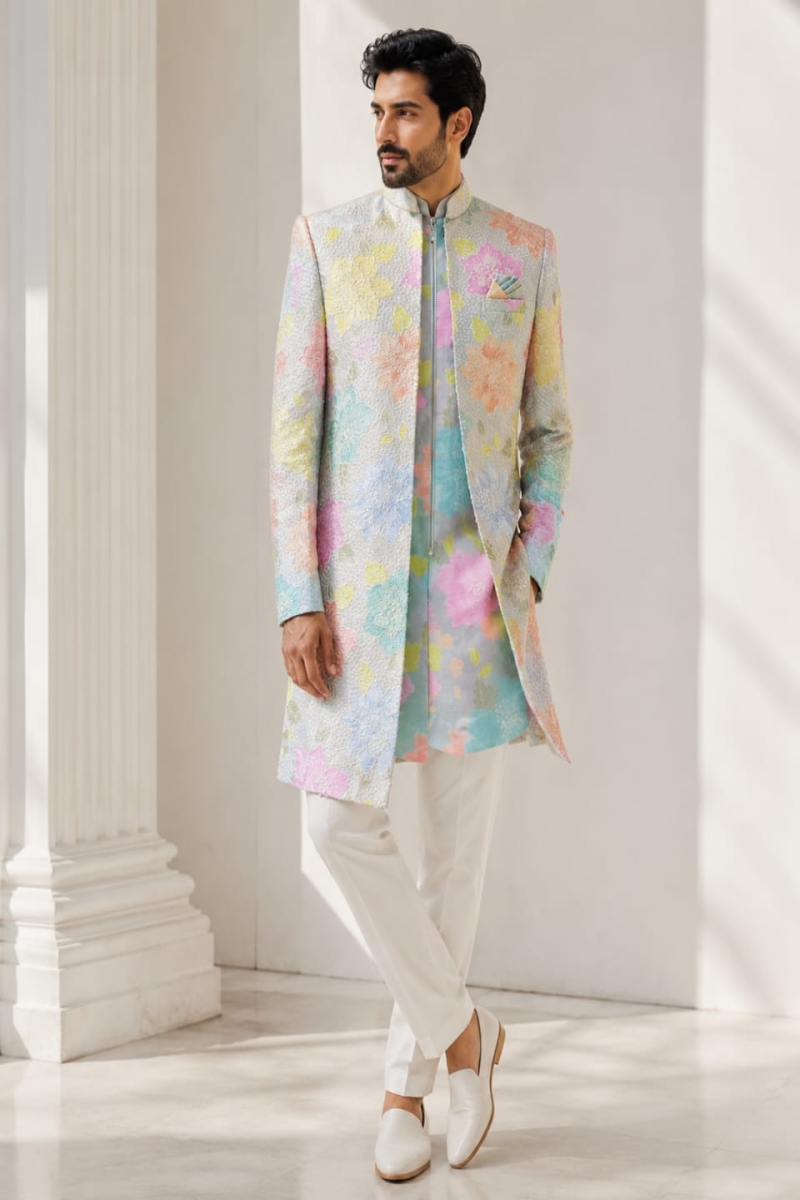 MULTICOLOR INDO WESTERN - View 2