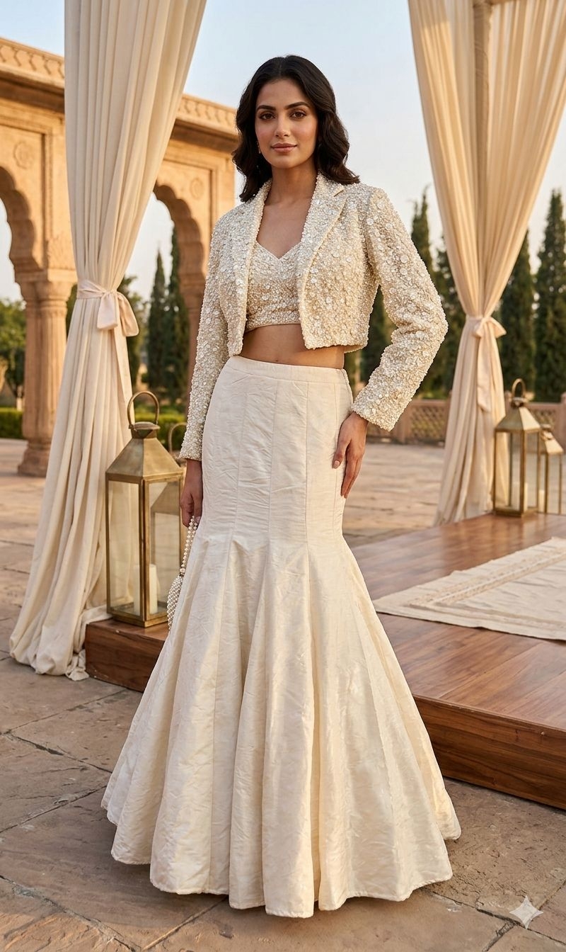IVERY INDO-LEHENGA - View 2