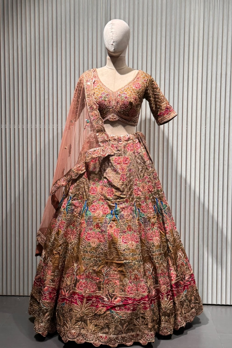 BRONZE LEHENGA - View 2