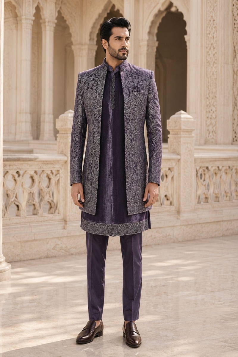 PURPLE INDO WESTERN - View 2